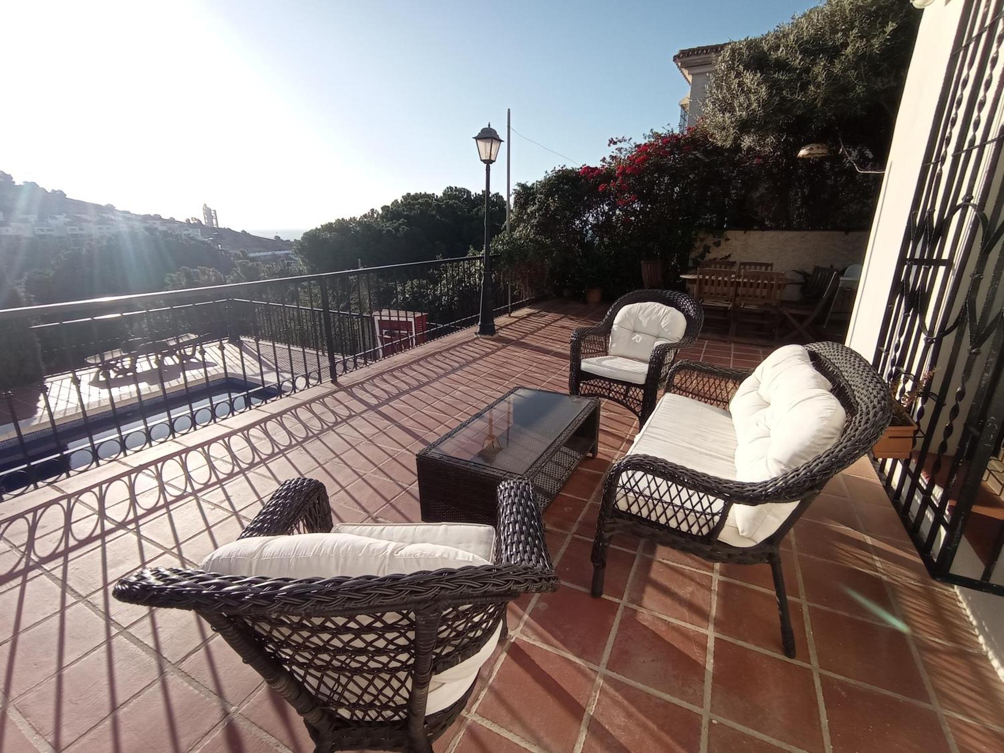 Apartamento En Villa Con Piscina Malaga Zewnętrze zdjęcie