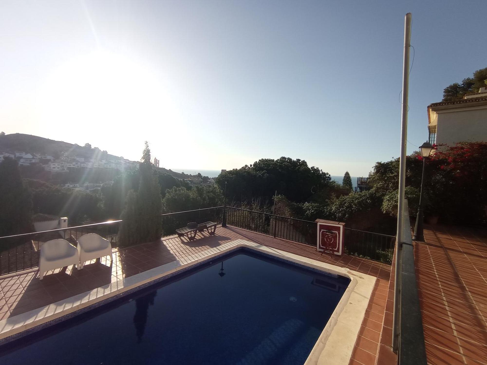 Apartamento En Villa Con Piscina Malaga Zewnętrze zdjęcie