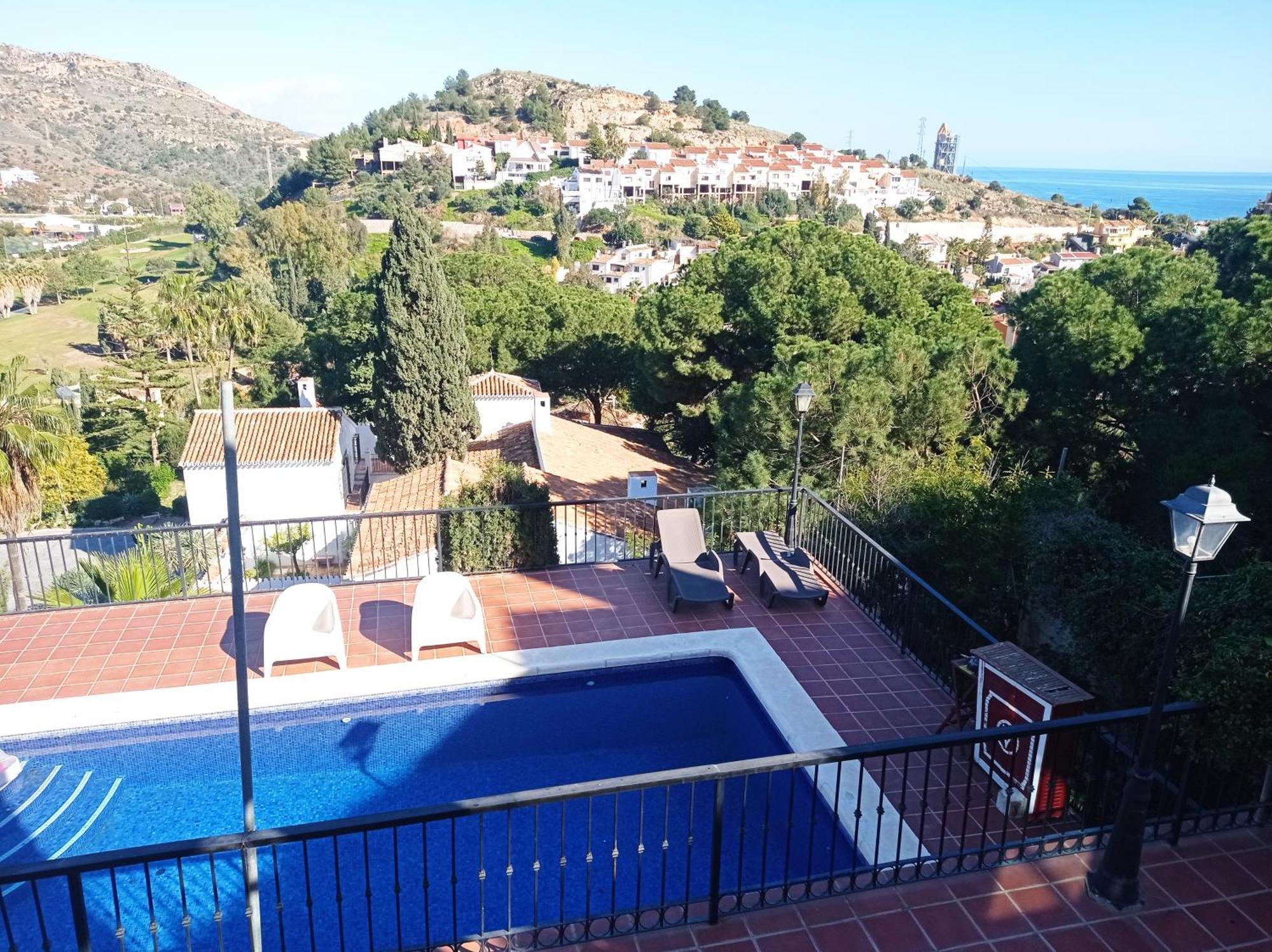 Apartamento En Villa Con Piscina Malaga Zewnętrze zdjęcie
